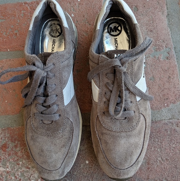 Michael Kors Allie Suede Trainers, Sz 7 - Picture 8 of 8